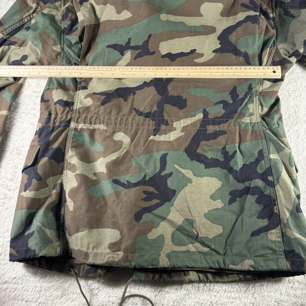 USGI M-65 Field Jacket Medium Regular Woodland Camo BDU Cold Weather